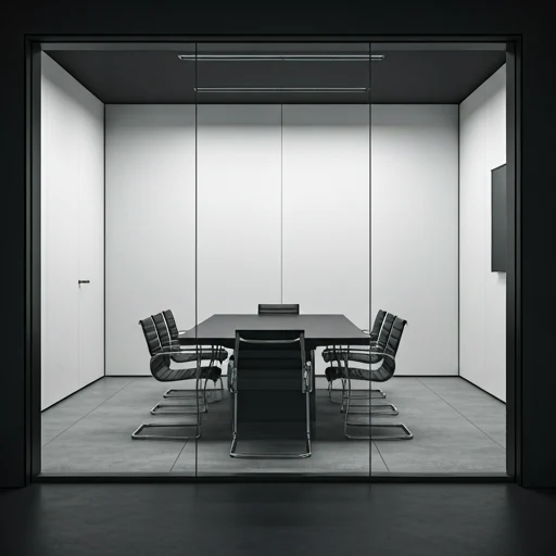Bürofolie Konferenzraum