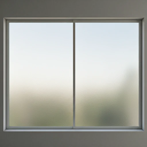 Sandstrahl-Optik Glasbalkon