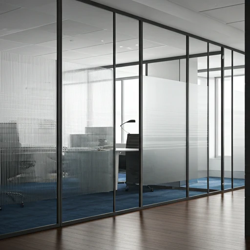 Individueller Druck Sandstrahl-Optik Büro