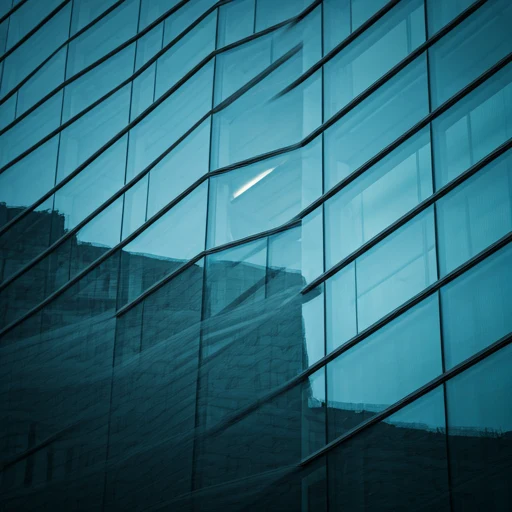 Spiegelfolie Bürogebäude