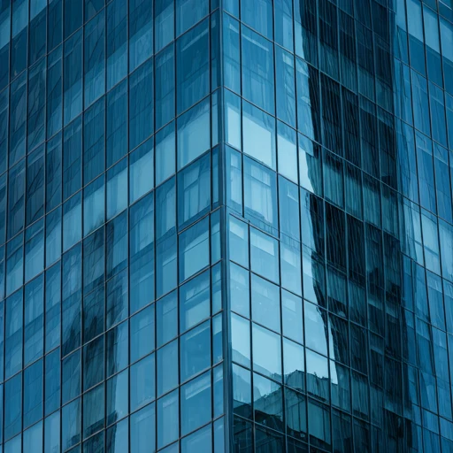 Spiegelfolie Glasfassade