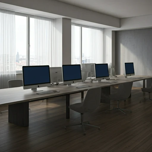 Büro ohne Blendung dank Spiegelfolie