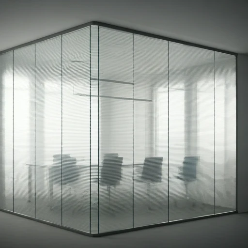 Transparentfolie Büro Glastrennwand